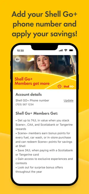 Shell: Fuel, Charge & Wash iPhone screenshot 3