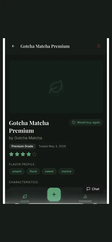 MATCHA JOURNAL screenshot 4