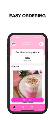 Boss Chic Coffee Bar iPhone screenshot