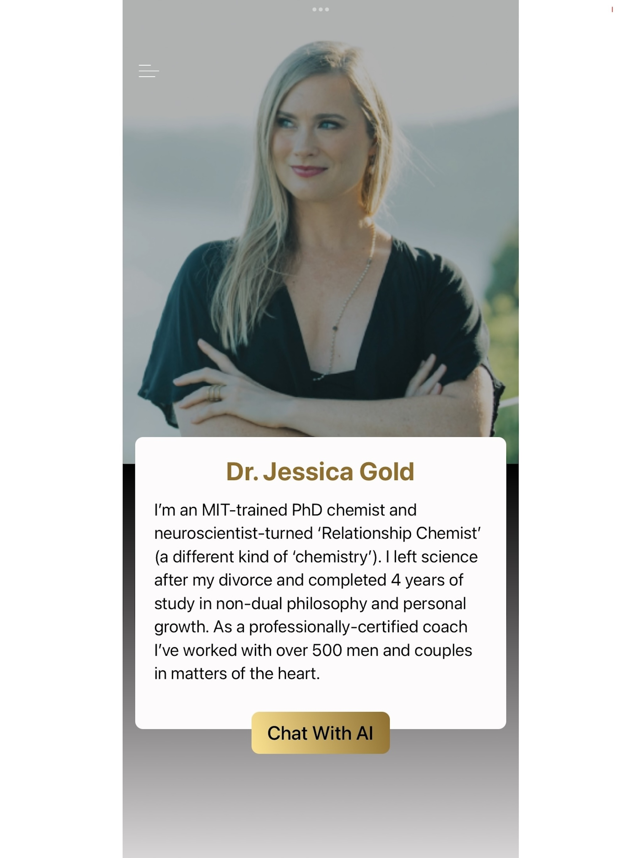 Jessica Gold AI screenshot 6