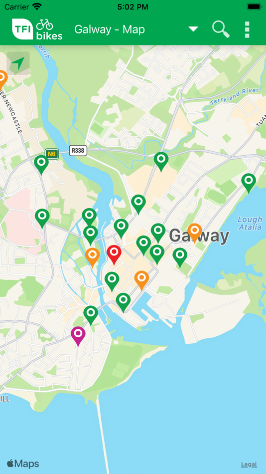 #2. bikeshare.ie (iOS) Podle: Telfourth Ltd.