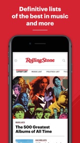 Rolling Stone Magazine screenshot