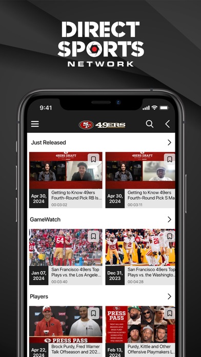 DSN: Direct Sports Network Screenshot 2 - AppWisp.com DSN: Direct Sports Network Screenshot 2 - AppWisp.com