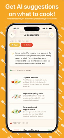 Gennit - Food allergy parties screenshot
