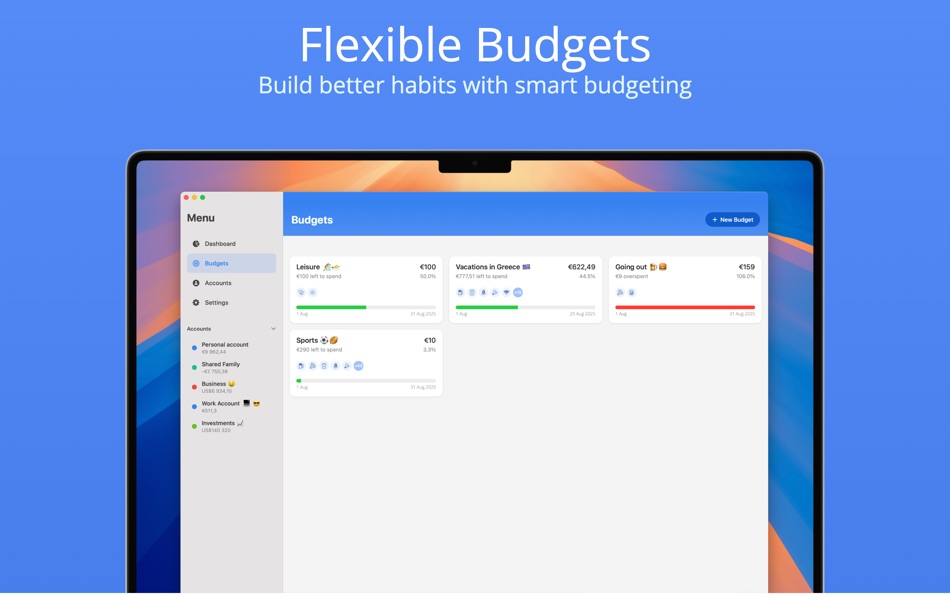 #5. Moneyboard Pro Budget Planner (macOS) Ved: Damien Vieira