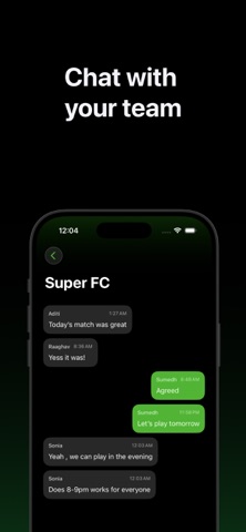 Teamly: From Chaos to kickoff iPhone screenshot