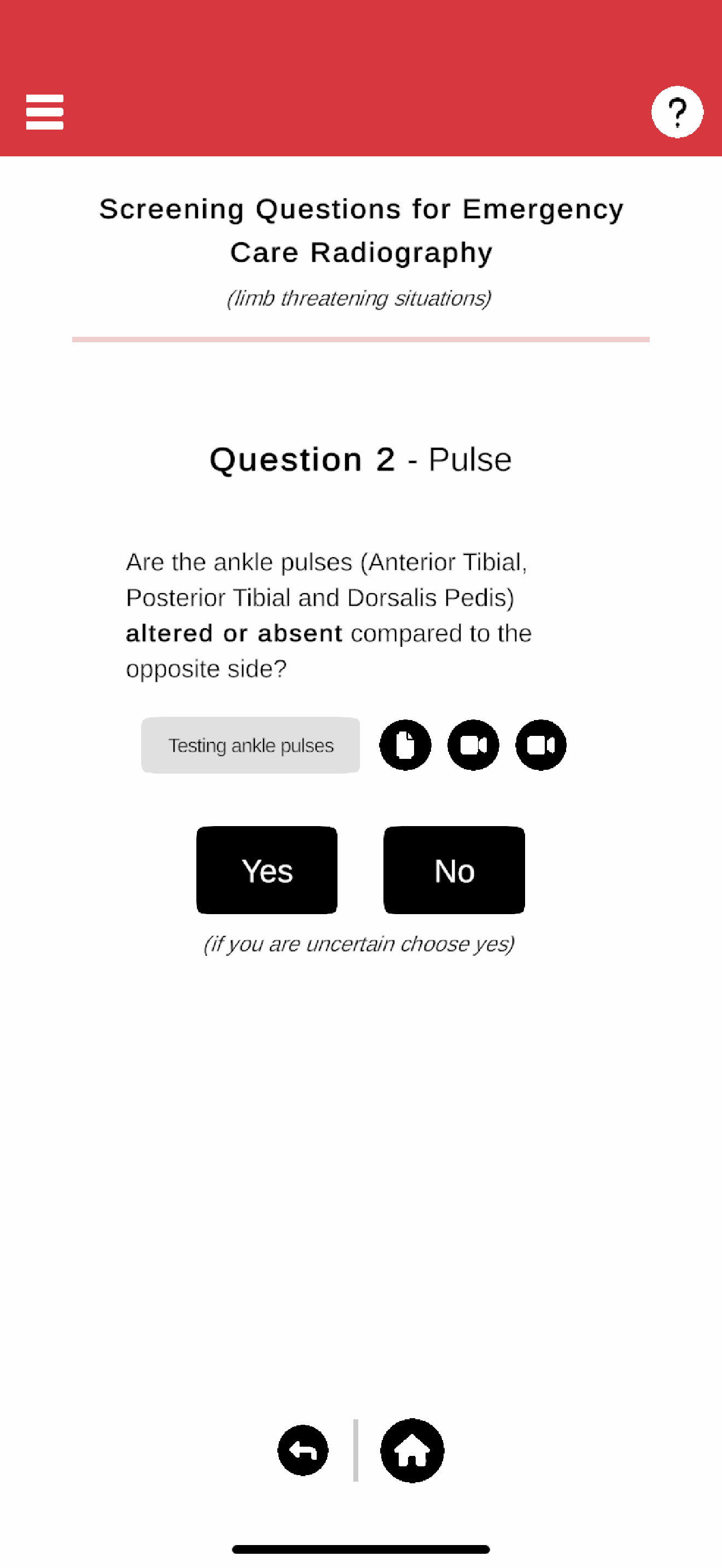 Knee Injury Navigator