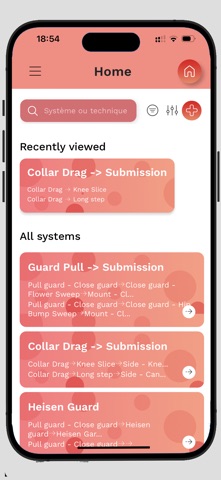BJJ Strategy screenshot