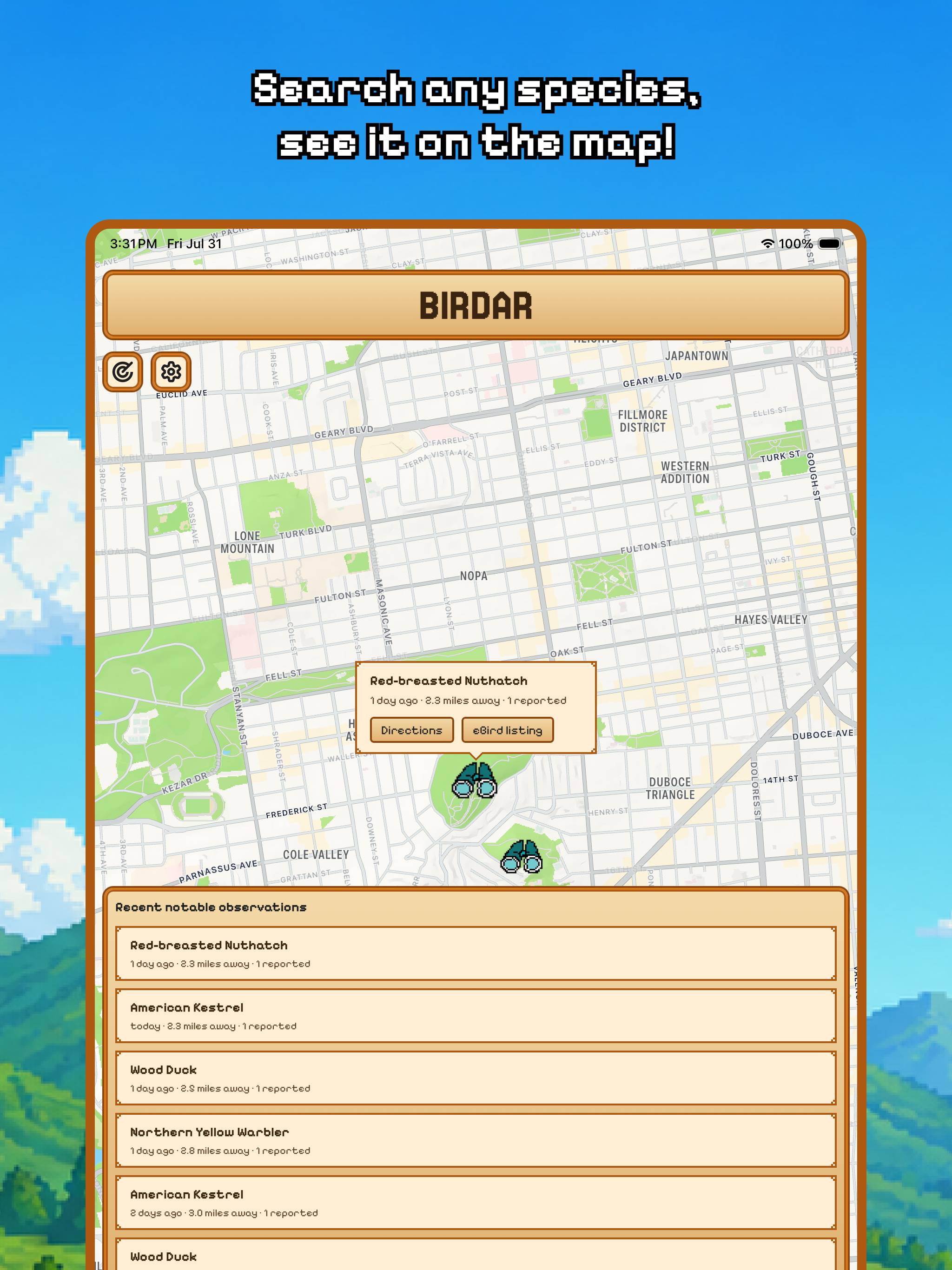 Birdar: Track and Find Birds screenshot 6