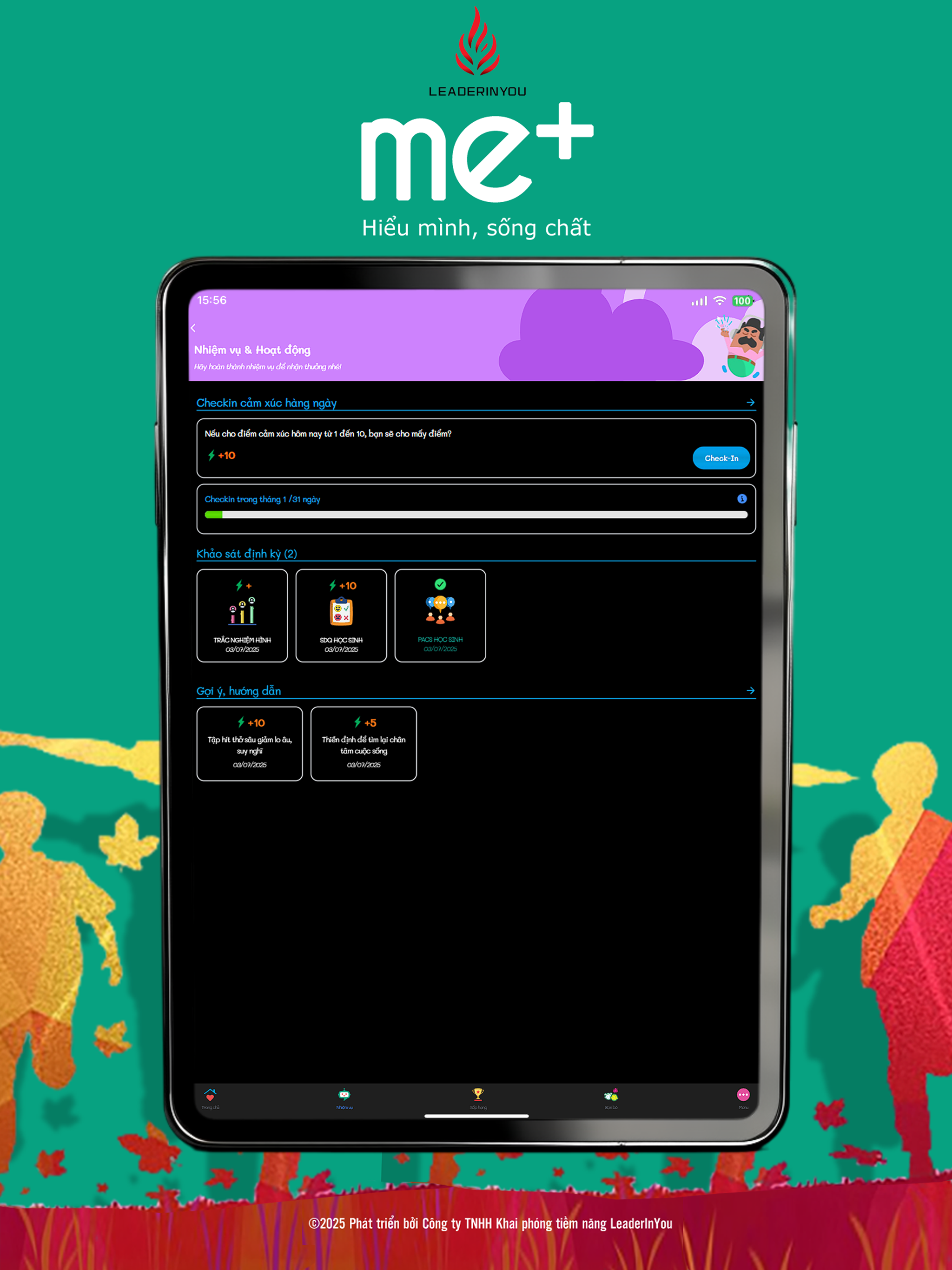 Me Plus - Tâm lý học đường 4.0