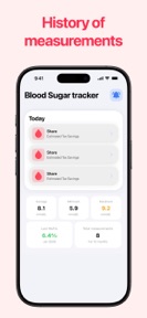 Blood Sugar Tracker ++ screenshot