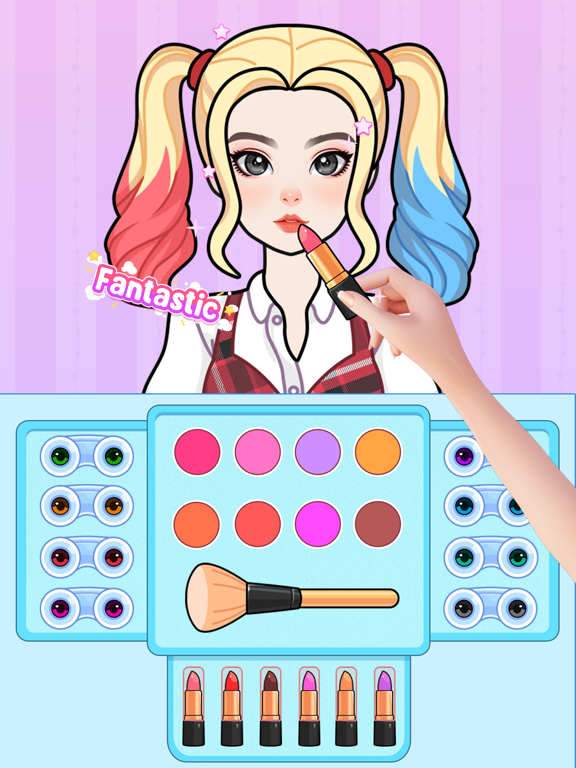 Paper Doll Diary: Dress Up DIY iPad screenshot 4 - Games app