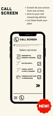 Window Cleaning Calculator screenshot
