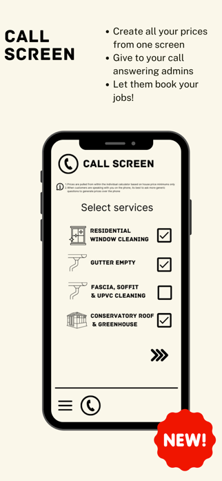 Window Cleaning Calculator Screenshot 6 of 8