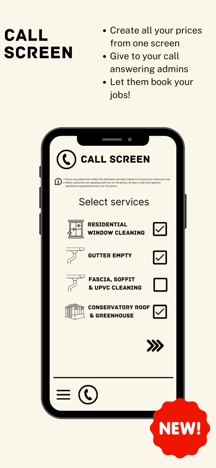 Window Cleaning Calculator