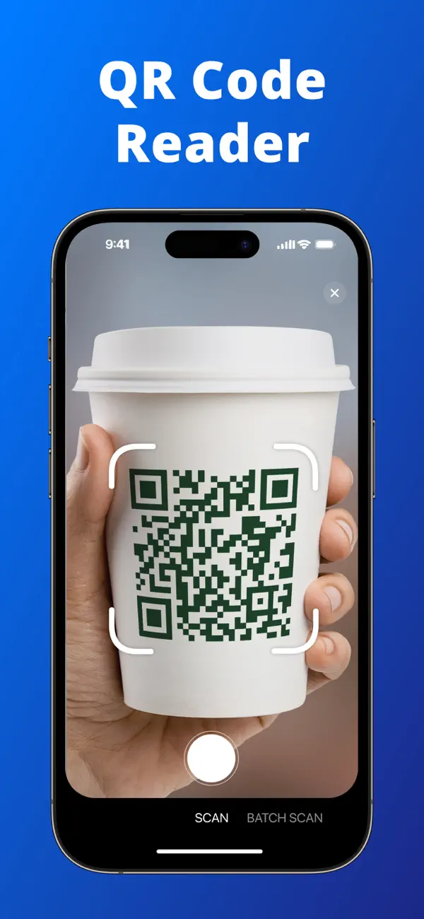 #1. QR Code Reader，Barcode Scanner (iOS) โดย: Air Apps Systems