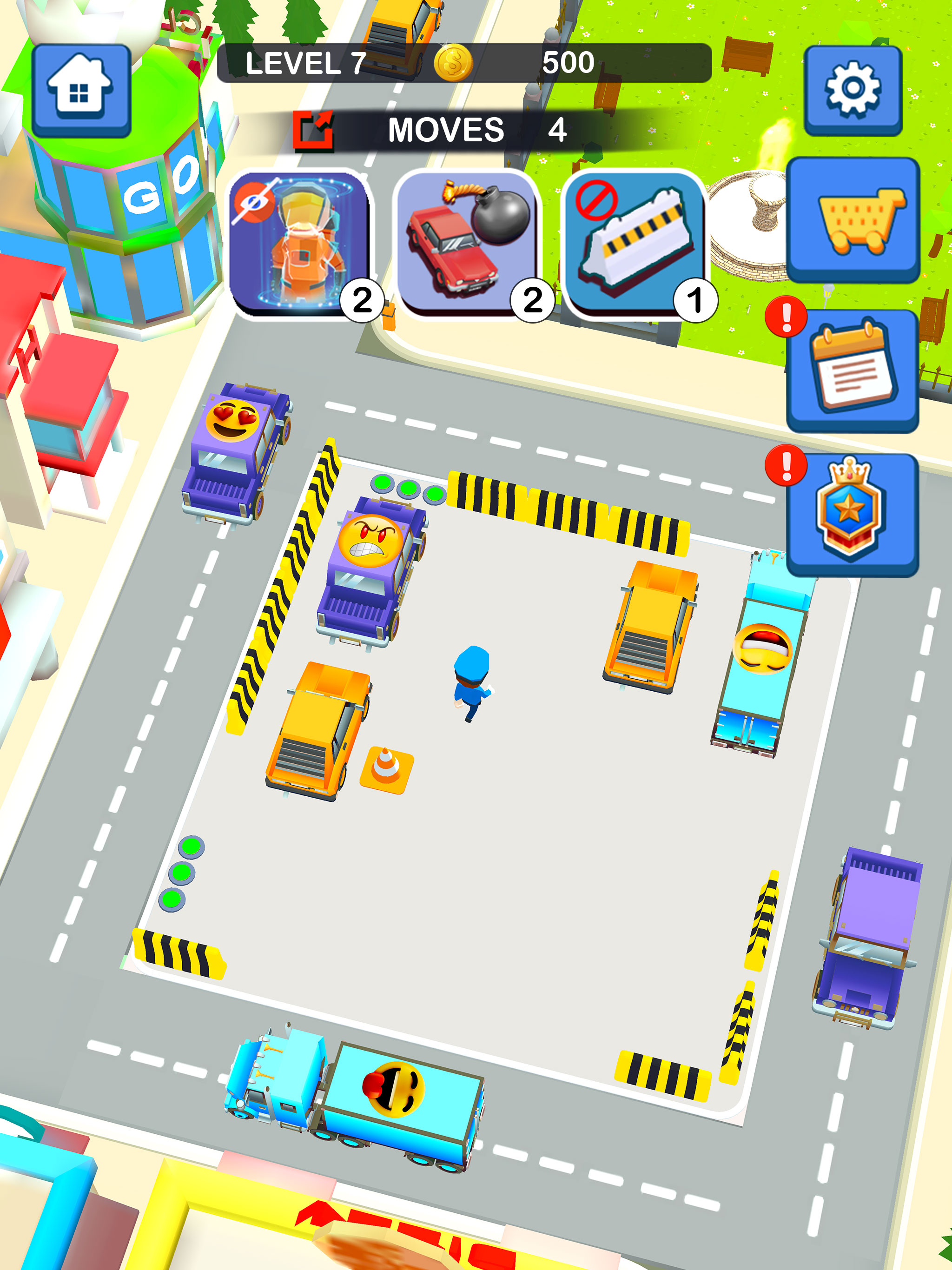 Unblock Parking Jam: Car Games