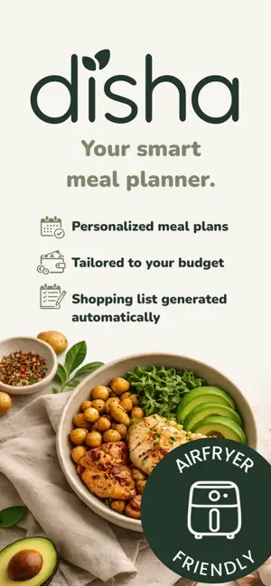 Disha: Budget Meal Planner screenshot 1