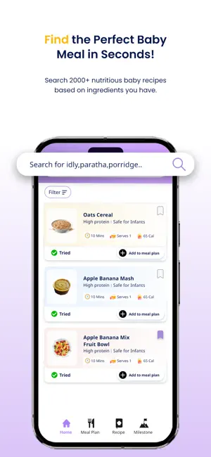 Happy Eaters: Weaning Recipes iPhone screenshot 6