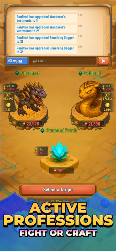 Rangard: Idle MMORPG screenshot 7