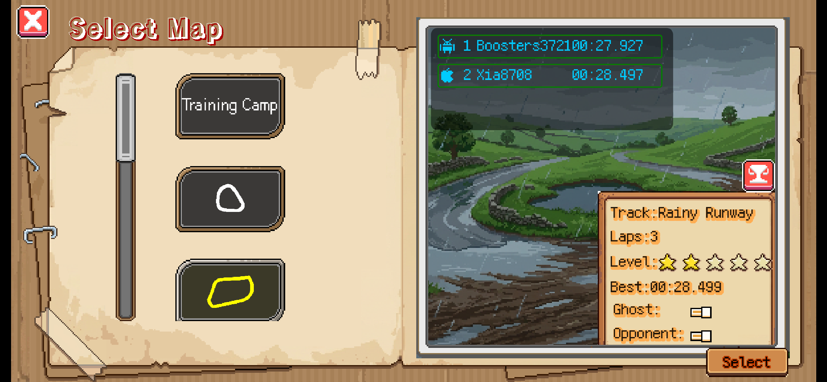 Pixel Drift Rally