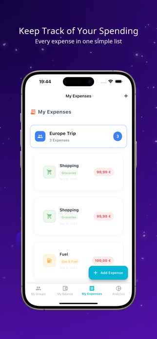 SplitUp – Split & Share Bills Screenshot 4 of 9