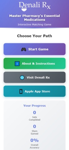 Top 200 Drug Touch Match Game app screenshot