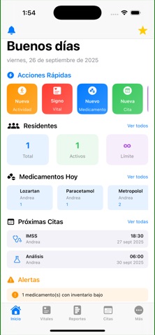 Control Geriátrico Screenshot 1 of 10