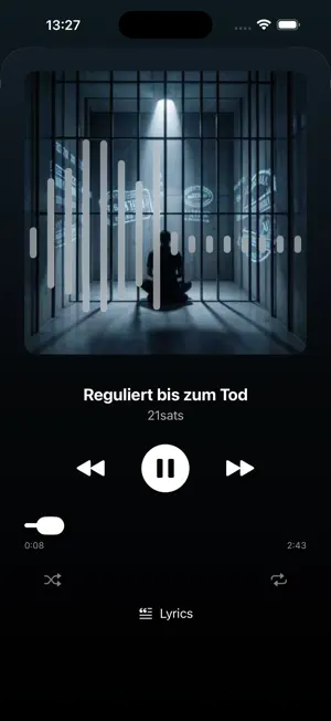 Faraday: Musikplayer screenshot 1