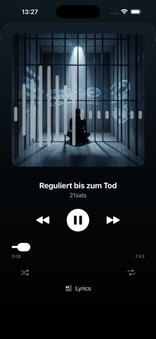 Faraday: Musikplayer Screenshot 1 of 3