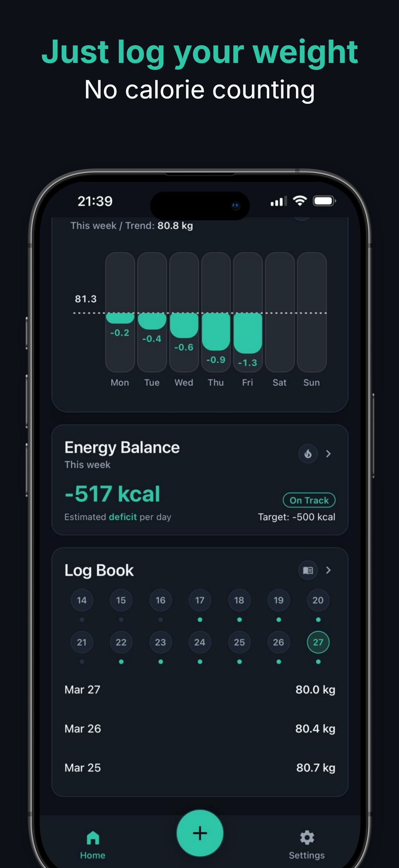 Trendscale – Weight Tracker screenshot 3