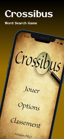 Crossibus: Word Search Game iPhone screenshot