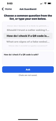 GuardianAI: Scam Defense Screenshot 3 of 10