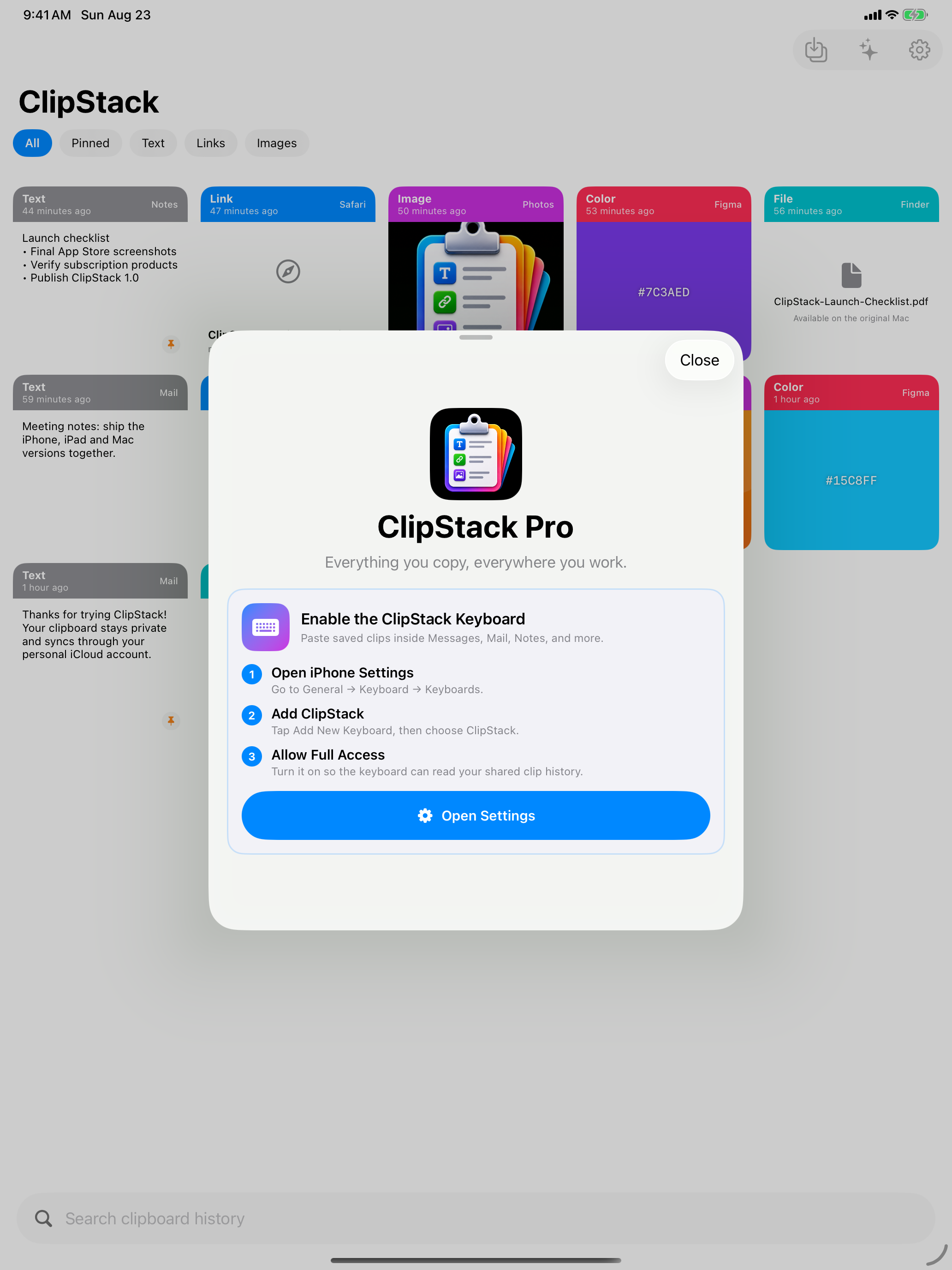 ClipStack: Clipboard Manager screenshot 10