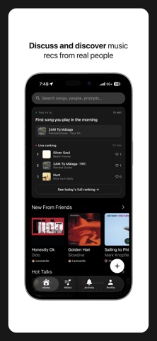 platnm - share & discuss music screenshot