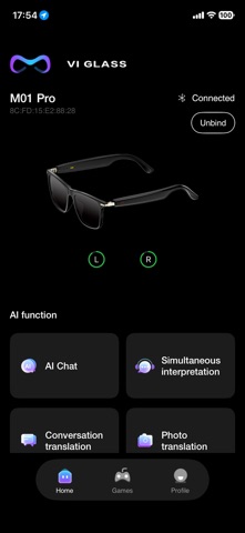 Vi Glass Screenshot 1 of 3