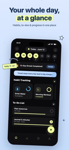 Habity: Habit Builder iPhone screenshot