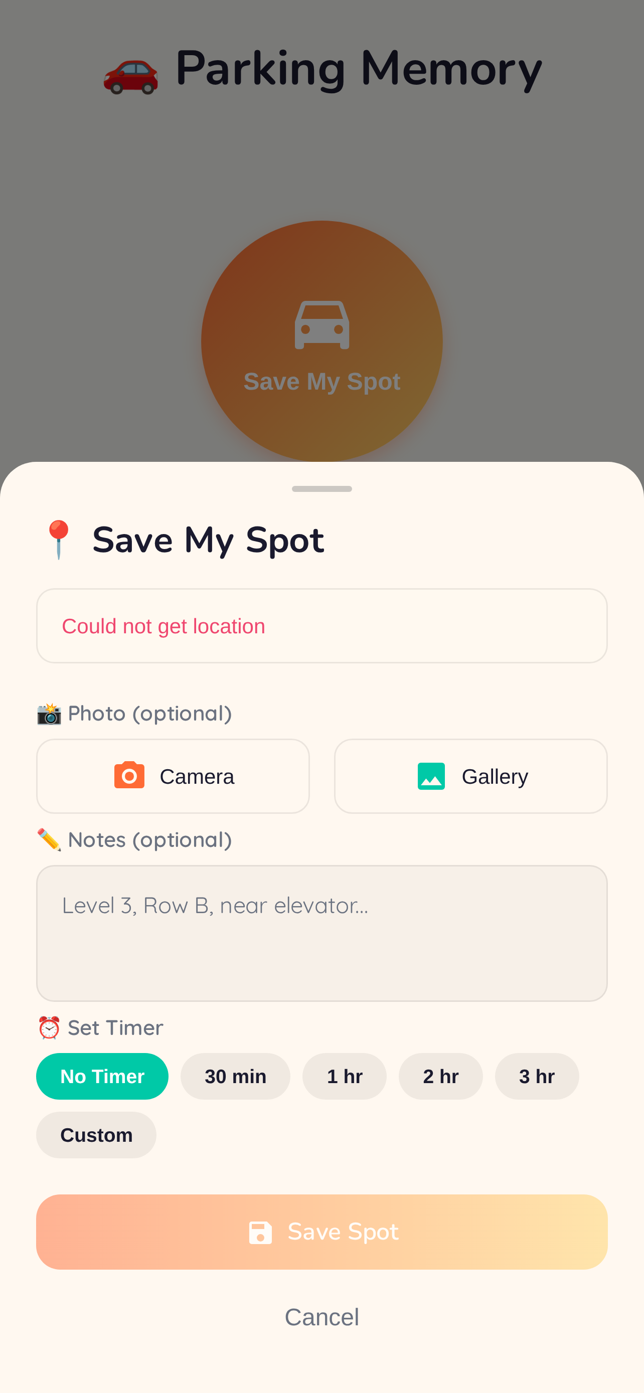 Parking Memory - Car Finder screenshot 3