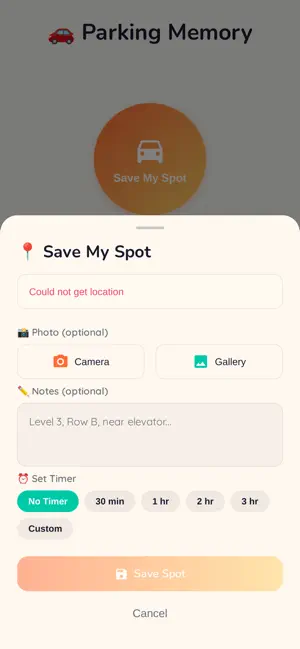 Parking Memory - Car Finder screenshot 3