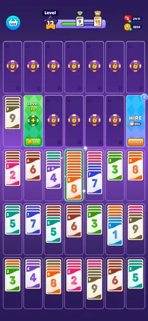 Solitaire Stack Sort screenshot 5