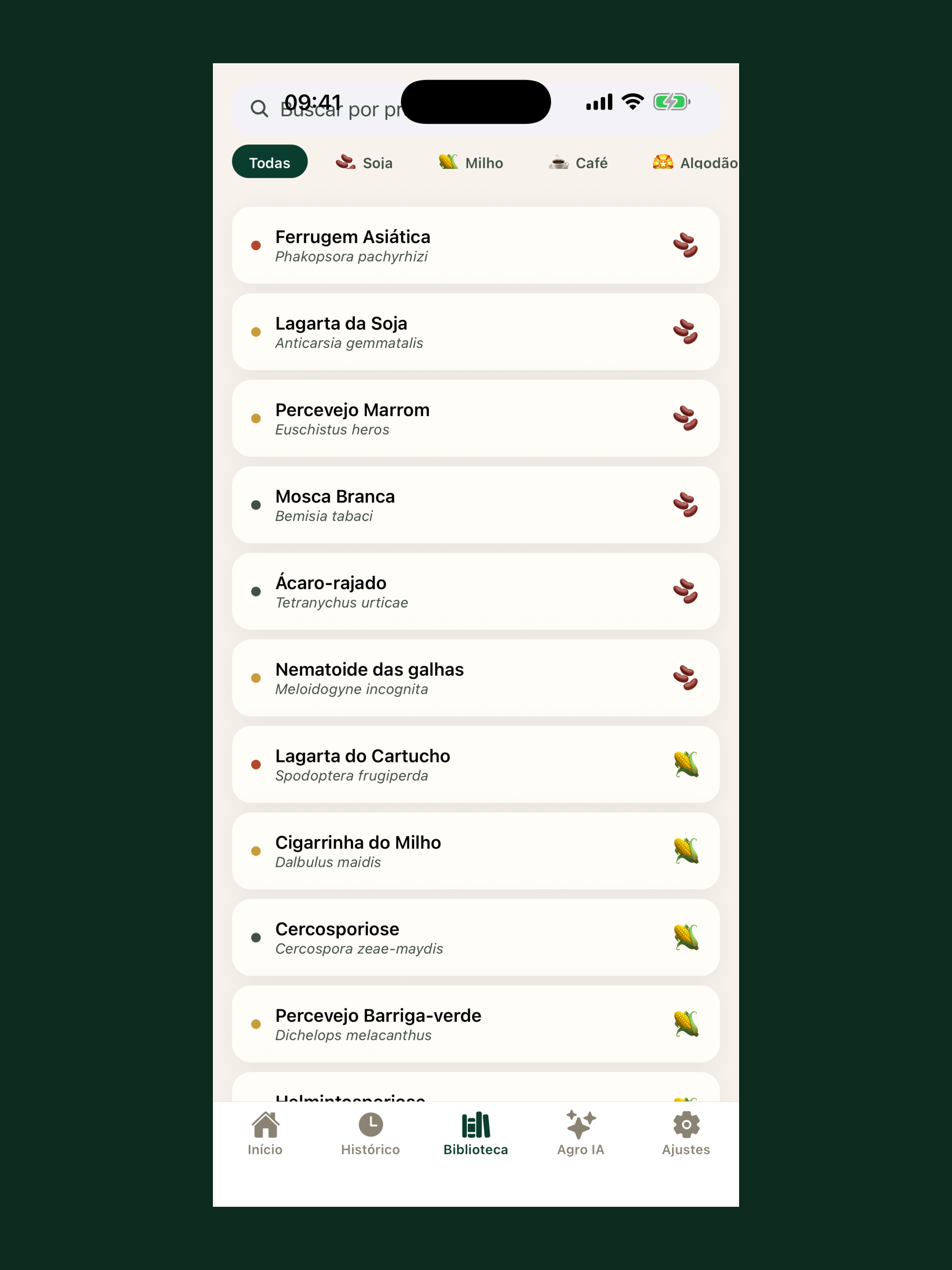 Rumo Pragas IA screenshot 9