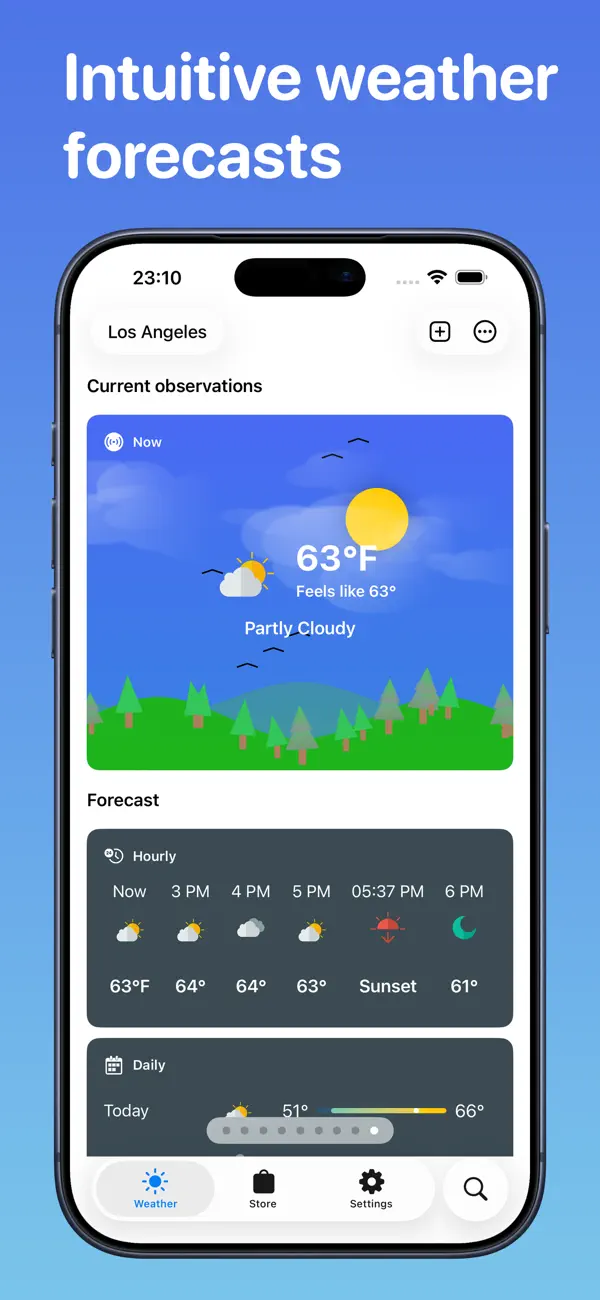 #1. Weather Bot: Alerts and Radar (iOS) بواسطة: LionsApp di Nallbati Elton