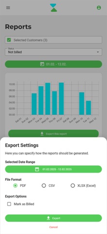 Time Tracker by Jomawo screenshot
