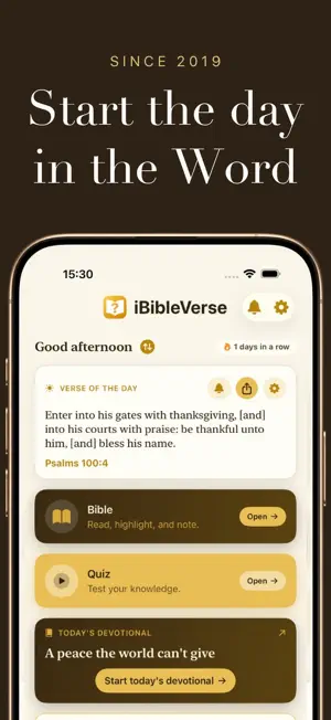 iBibleVerse: Daily Devotional screenshot 1