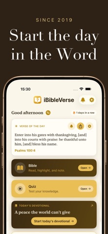iBibleVerse: Daily Devotional Screenshot 1 of 10