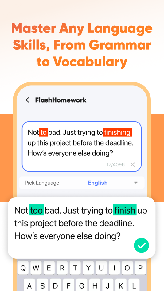 #5. FlashHomework - AI Math Tutor (iOS) 来自: NAVIEMU PTE. LTD