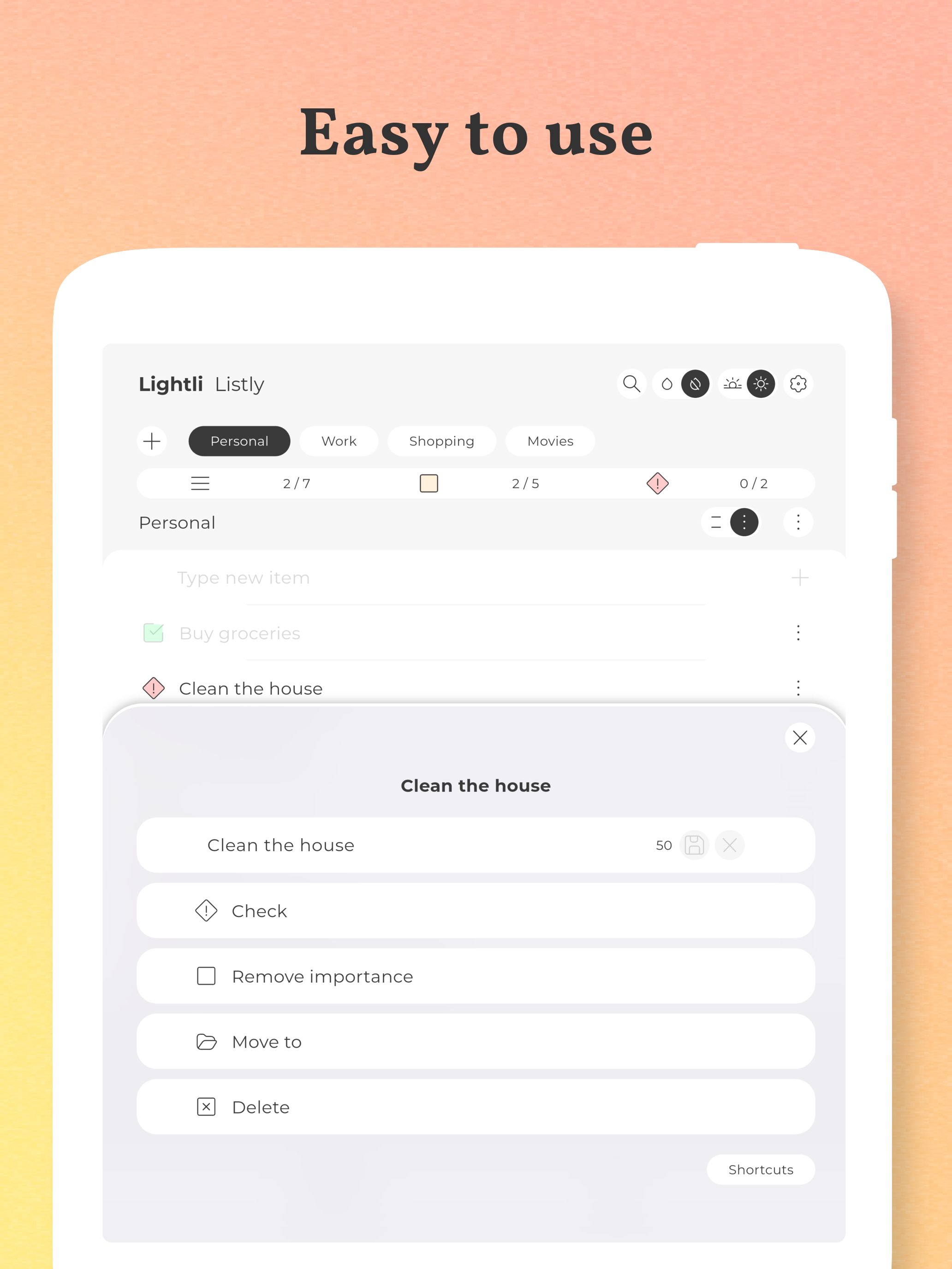 Listly: tasks & notes screenshot 12