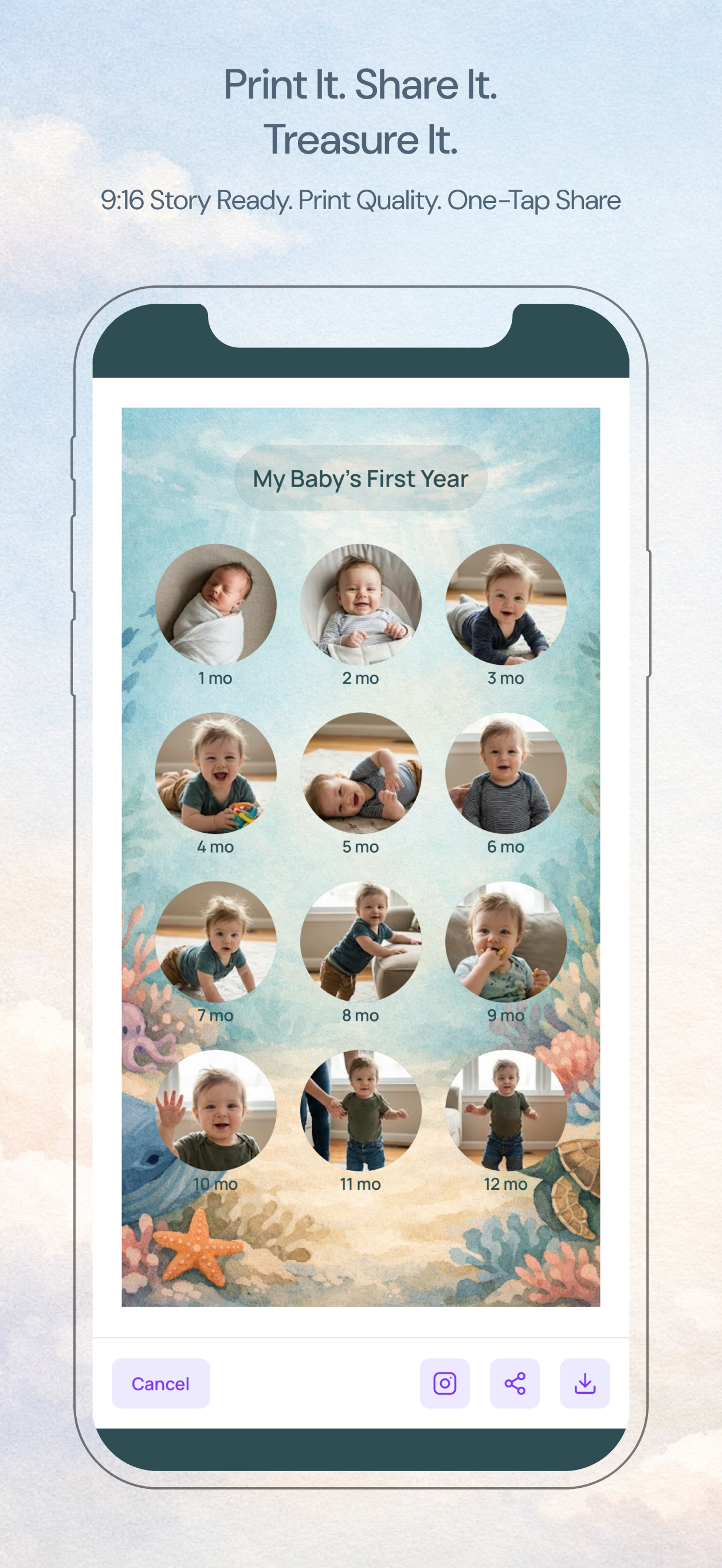 12mo: Baby Milestone Album screenshot 4