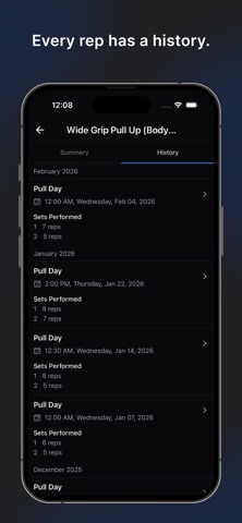 Beast Workout Tracker Gym Log Screenshot 4 of 6