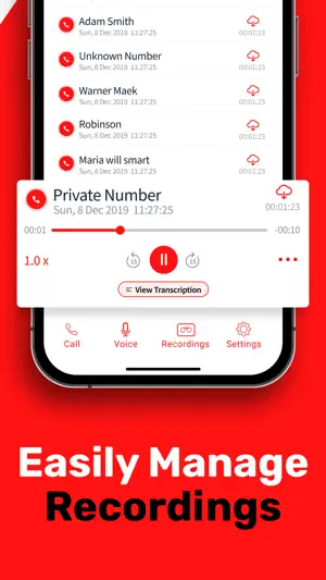 Call Recorder ACR ◉App MyCalls screenshot 4
